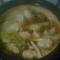 fromcambo's cooksnap of when they made しょうがたっぷりつみれ鍋☆風邪予防にも☆.