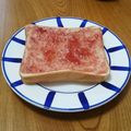 msft5632's cooksnap of when they made カルピスソフトでジャムトースト.