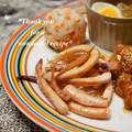 bobitin's cooksnap of when they made イカのマヨバター醤油炒め.
