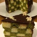 ねぎちゃん☆Ｙ☆Ｍ's cooksnap of when they made ダミエ●市松模様のバターケーキ.