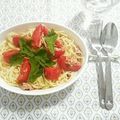 mina0323's cooksnap of when they made ゴロゴロトマトの冷製ツナパスタ.