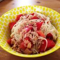 あっこ・Y's cooksnap of when they made トマトとツナの冷製パスタ♪温でも♡.