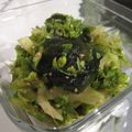 PARNELL's cooksnap of when they made セロリの葉とわかめ☆サラダ.