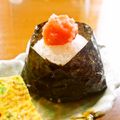 まりみぃ's cooksnap of when they made シンプルに明太子おにぎり.