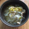 めると。's cooksnap of when they made お鍋のあまりで☆簡単白菜と豚バラスープ.