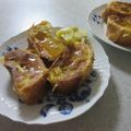 チョコチョコかえる's cooksnap of when they made 朝に簡単♪フランスパンでフレンチトースト.