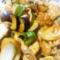 ひろきち2451's cooksnap of when they made 茄子と豚バラのピリ辛炒め.