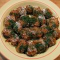 田中エミリ♪'s cooksnap of when they made 簡単節約市販ミートソースで椎茸のグラチネ.