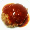 らっこracco's cooksnap of when they made 手が汚れず簡単☆チーズインハンバーグ☆.