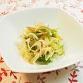 バカリャウ's cooksnap of when they made 水菜と香味野菜とザーサイのサラダ.