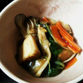 momoazeru's cooksnap of when they made 厚揚げと水菜の煮物（和風あんかけ）.