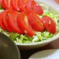 もぐら～ぬ's cooksnap of when they made ＊簡単＊トマトと春キャベツのサラダ＊.