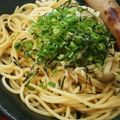 あろすけ's cooksnap of when they made ＊松茸のお吸いものでお手軽和風パスタ＊.