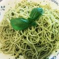 ユキノシタ。's cooksnap of when they made バジルの保存とジェノベーゼパスタ.