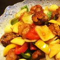 rants_cafe's cooksnap of when they made 豚こまで簡単☆黒酢の酢豚.