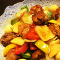 rants_cafe's cooksnap of when they made 豚こまで簡単☆黒酢の酢豚.