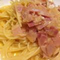 homsa's cooksnap of when they made 卵と牛乳で作るかんたんカルボナーラ.