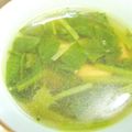TYSK's cooksnap of when they made 簡単！ほうれん草のスープ「ポパイ煮」.