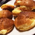 うえはらちひろ's cooksnap of when they made 初めてのシュークリーム（シュー生地）♪.