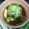 yasukota's cooksnap of when they made ぶり（いなだ）のあら味噌汁.