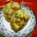 celamica's cooksnap of when they made 我が家のおむすび⑨アボカドおかか醤油♪.