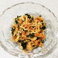 kome0516's cooksnap of when they made 切干大根とキムチわかめのピリ辛海苔和え.