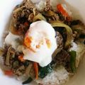 ほのちゃびん's cooksnap of when they made 韓国風すき焼き丼.