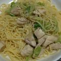ハムすけ✨'s cooksnap of when they made 簡単10分♡鶏肉ネギ塩パスタ♡.