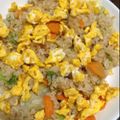 ∞suko's cooksnap of when they made あやリーナ＊レタスの醤油チャーハン.