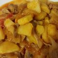 hamanny's cooksnap of when they made トマトとじゃがいもの洋風煮物.