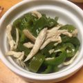 ちびきろりん's cooksnap of when they made ピーマンとささみ.