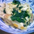 rejoice's cooksnap of when they made 春色☆三つ葉の卵とじ.