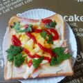 なおころピッコロ's cooksnap of when they made ウィンナーのハーブ塩トースト　カレー風味.