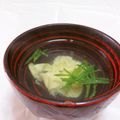 赤い電話's cooksnap of when they made 懐かしい味☆簡単すぎるお吸い物！.