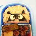 sumirex's cooksnap of when they made ＊キャラ弁＊　ペタっとバイキンマン★.