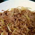 のひしまゆ's cooksnap of when they made ☆すき焼き牛丼タレ!すき焼きタレ黄金比☆.