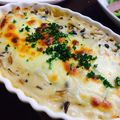 プラヤム's cooksnap of when they made フライパン1つで!!ナスとしめじのドリア.
