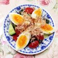 あざらしの赤ちゃん's cooksnap of when they made プチトマトとそら豆のサラダ.