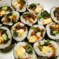 kacyan1's cooksnap of when they made 本格☆韓国海苔巻き☆キムパ☆.
