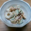 みぃくんのママ's cooksnap of when they made 胡瓜＊みょうが＊竹輪のサラダ和え.