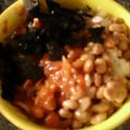 ☆ハッピーデイズ☆'s cooksnap of when they made 混ぜるだけ☆アボカド納豆豆腐丼.