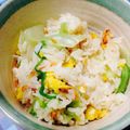 CHIHAMU's cooksnap of when they made 桜エビチャーハン.