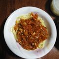 クックZ69KDS☆'s cooksnap of when they made 肉なし★ヘルシーミートソース風パスタ.