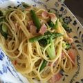 ☆はあ☆'s cooksnap of when they made 簡単☆ベーコンとアスパラのペペロンチーノ.