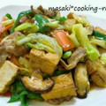 もりもとぎんじ's cooksnap of when they made 簡単美味しい＊厚揚げと野菜の卵とじ.