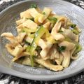 reinbo's cooksnap of when they made 鶏皮とキュウリの柚子胡椒ポン酢和え♬.