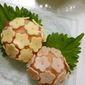 ❀あおい❀'s cooksnap of when they made 紫陽花の手まり寿司♪.