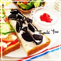 hitomi＊＊'s cooksnap of when they made トースト＊オレオとヨーグルト.