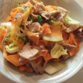 カバゴン's cooksnap of when they made にんじん麺と豚肉と白菜の炒め物.