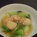 ちょりー's cooksnap of when they made 青梗菜のホタテ甘酢あんかけ.